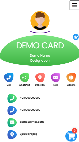 Demo Card