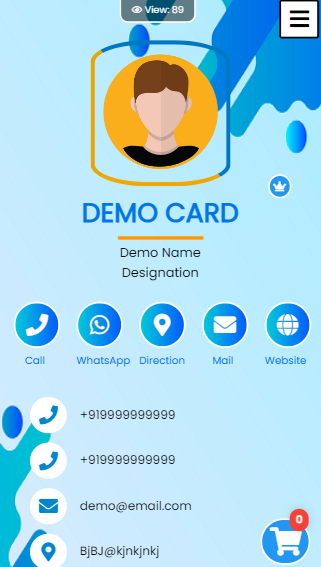 Demo Card