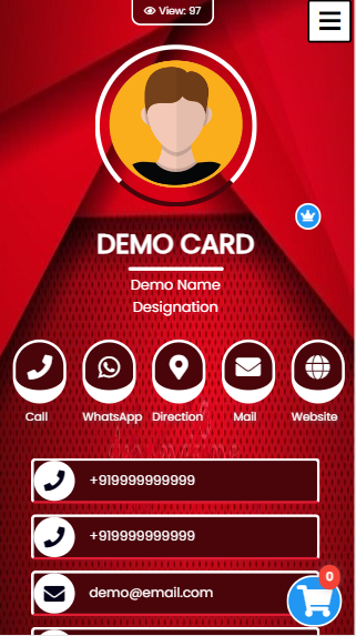 Demo Card